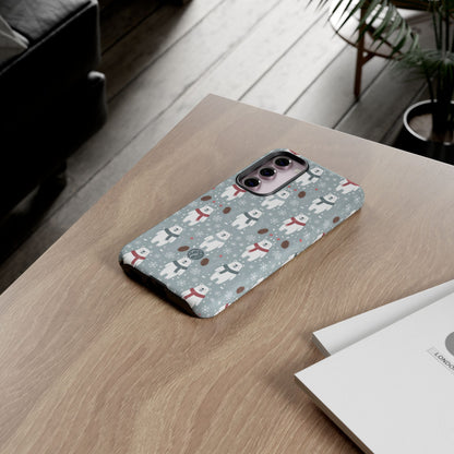 Cute Polar Bear Christmas Phone Case