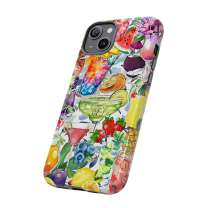 Summer Drinks Tough Phone Case