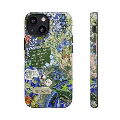 Fairy Garden Collage Tough Phone Case