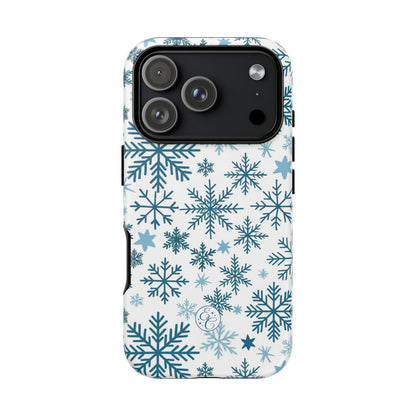 Winter Snowflakes Pattern Phone Case