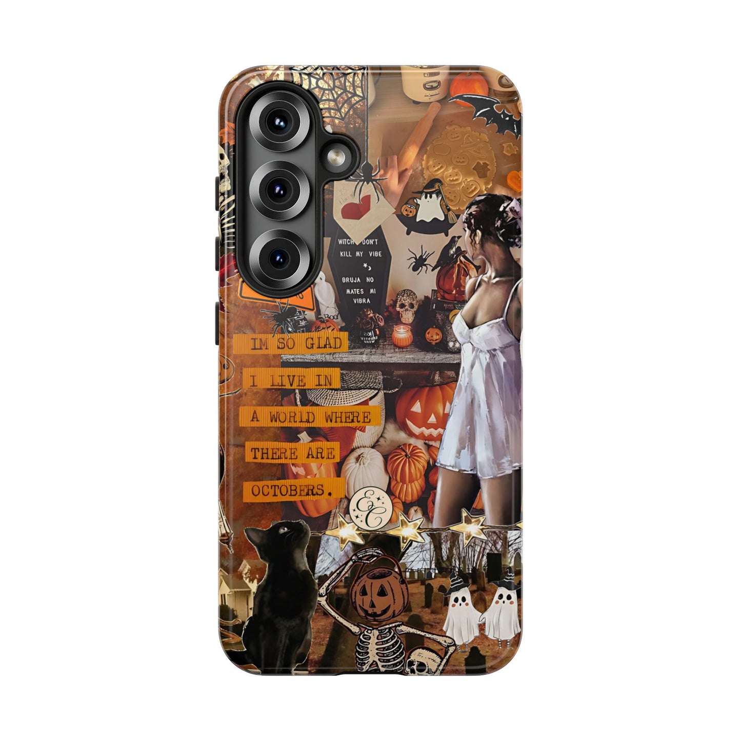 Halloween Aesthetic Collage Tough Phone Case