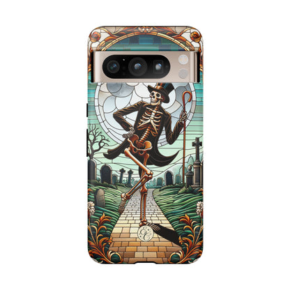 Dancing Skeleton Tough Phone Case