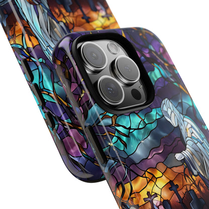 Stained Glass Ghost Tough Phone Case