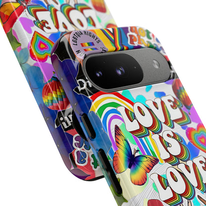 Colorful LGBTQIA Pride Tough Phone Case