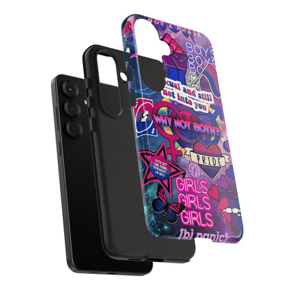 Bisexual Pop Art Tough Phone Case