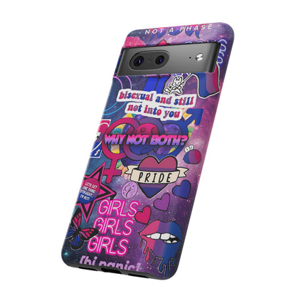 Bisexual Pop Art Tough Phone Case