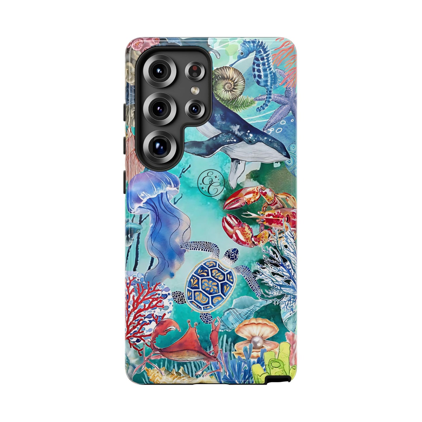 Ocean Wonders Collage Tough Phone Case