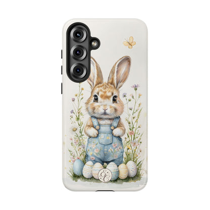 Bunny with Easter Eggs Tough Phone Case