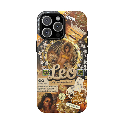 Leo Zodiac Sign Tough Phone Case