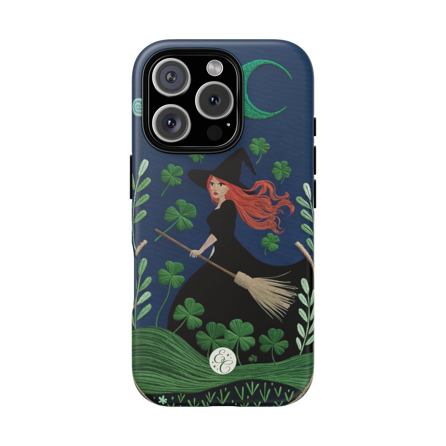 Irish Witch’s Moonlit Stroll Tough Phone Case