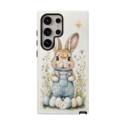 Bunny with Easter Eggs Tough Phone Case