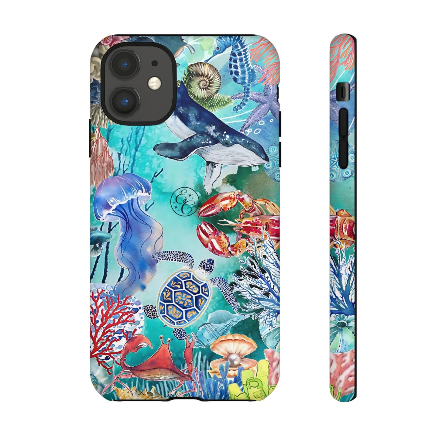 Ocean Wonders Collage Tough Phone Case