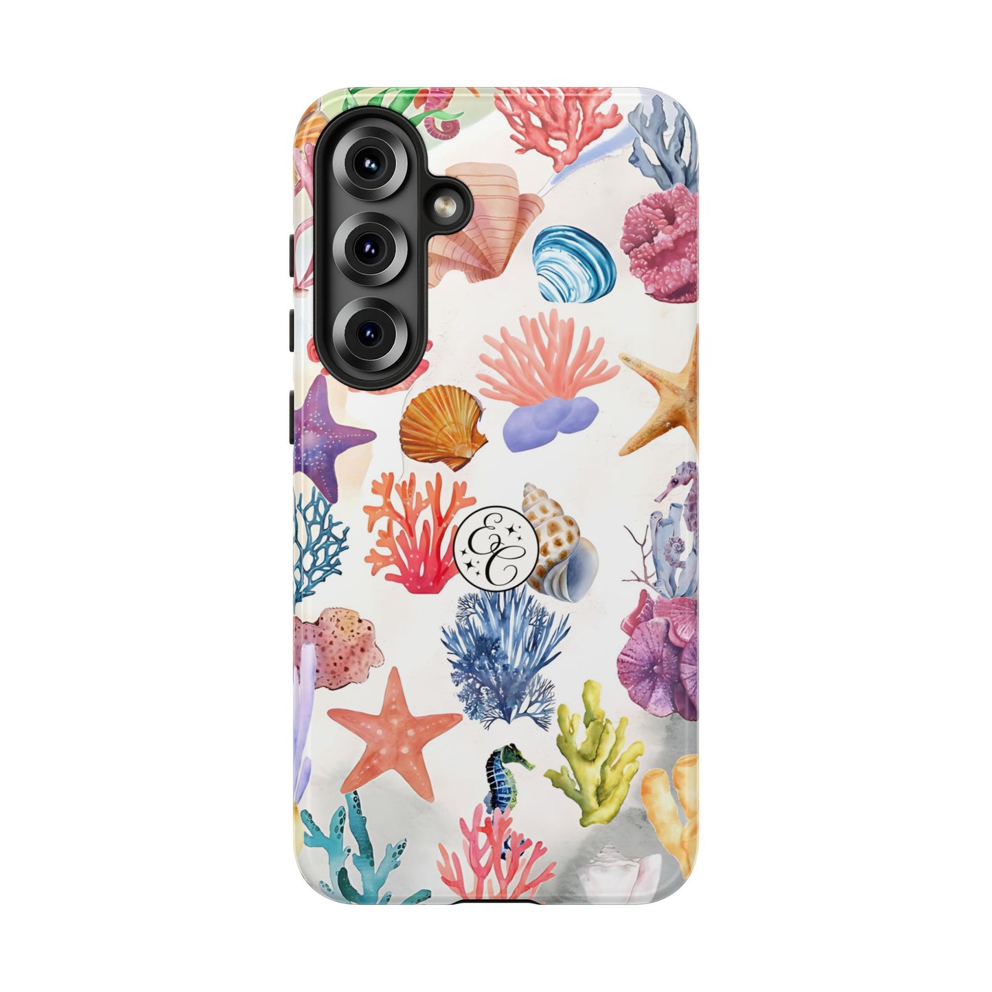 Coral & Sea Shells Tough Phone Case