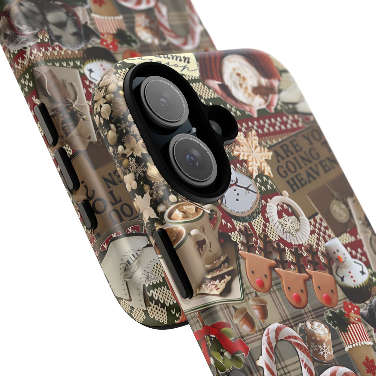 Christmas Festive Collage Tough Phone Case