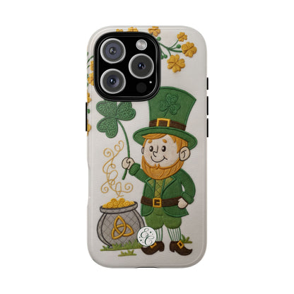 Cute Leprechaun Tough Phone Case
