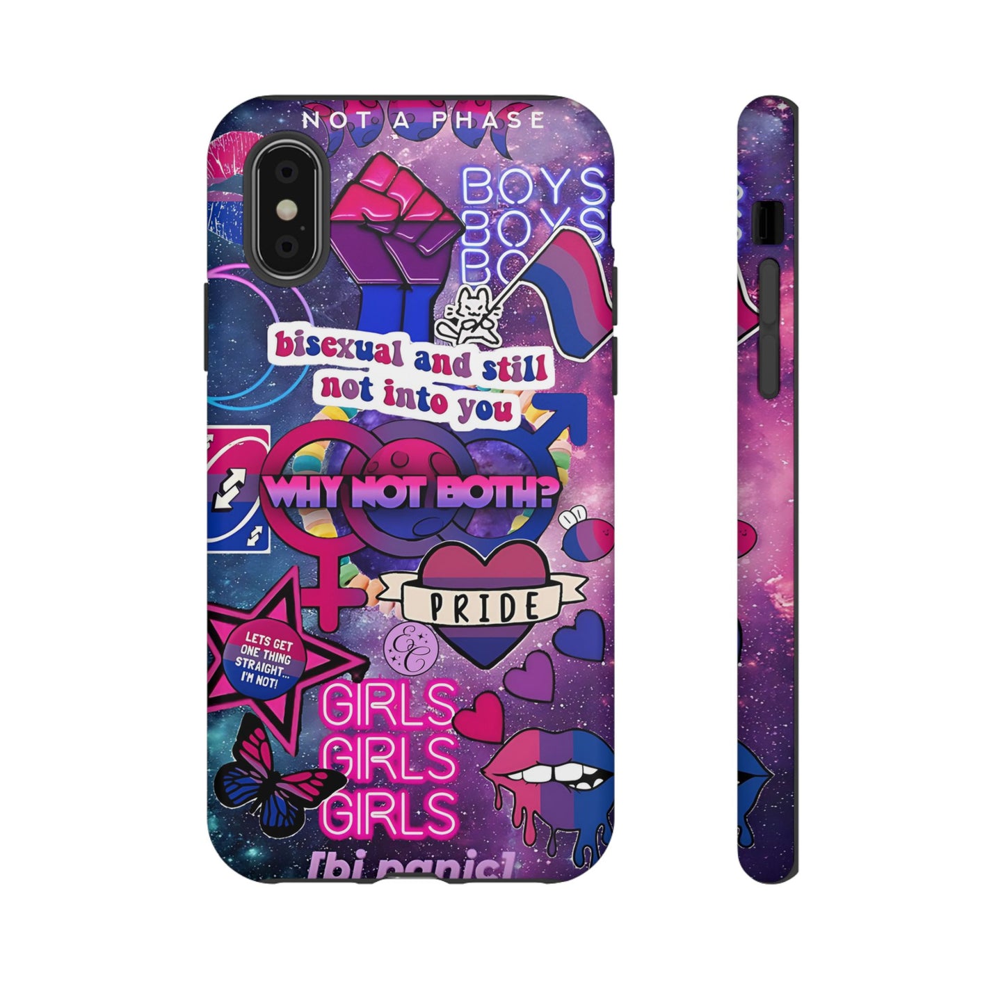 Bisexual Pop Art Tough Phone Case