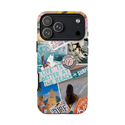 Surfer Girl Lifestyle Tough Phone Case