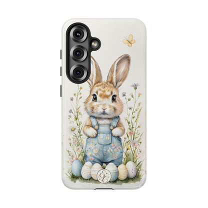 Bunny with Easter Eggs Tough Phone Case