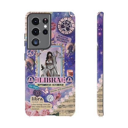 Libra Zodiac Star Sign Tough Phone Case