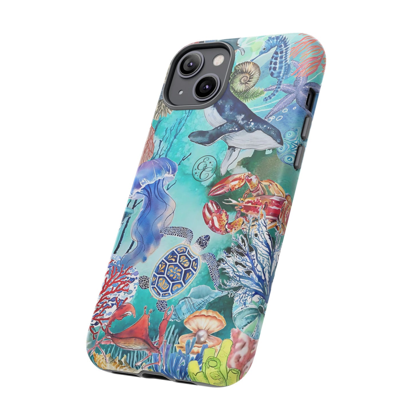 Ocean Wonders Collage Tough Phone Case