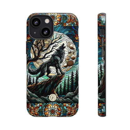 Howling Wolf Tough Phone Case