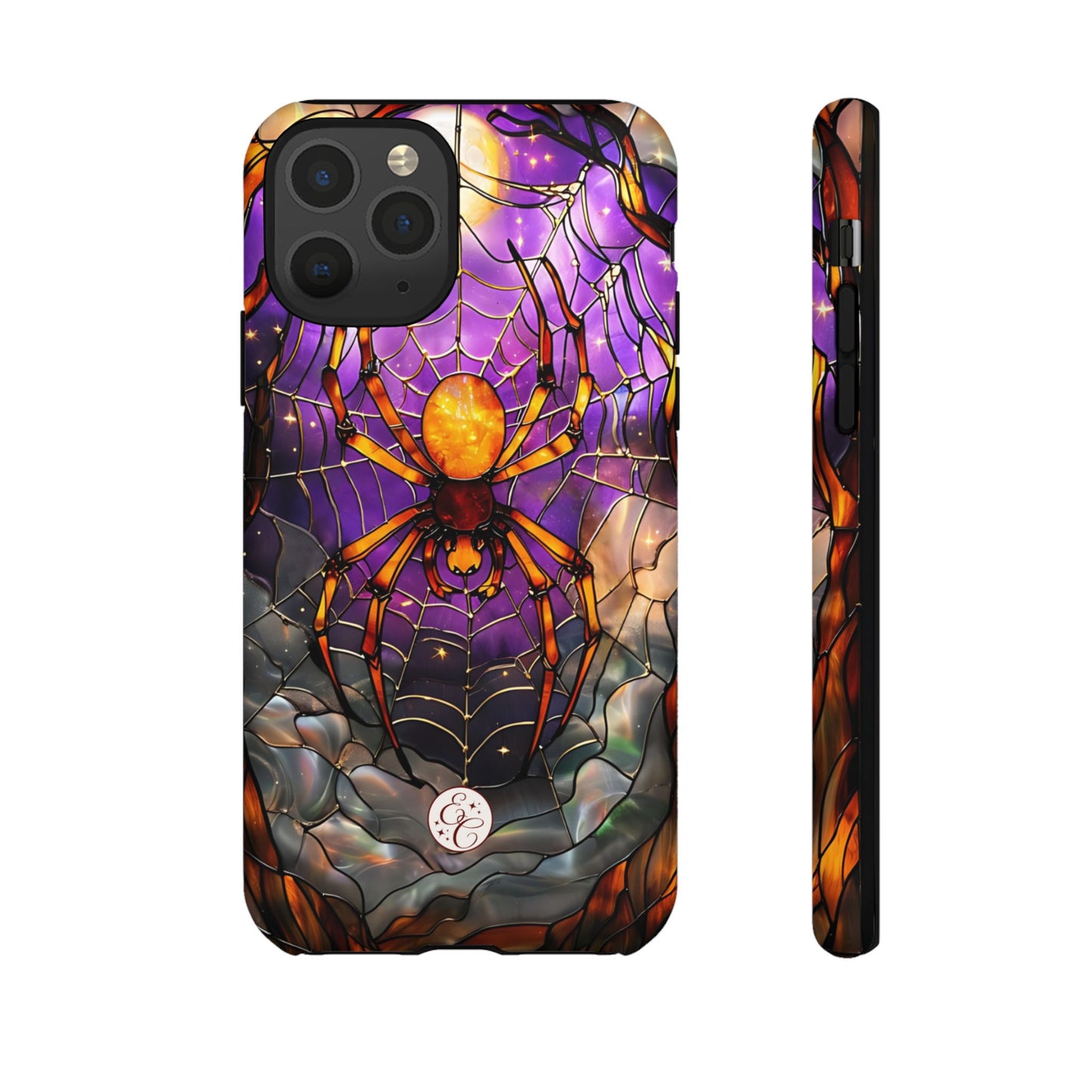 Stained Glass Spider Tough Phone Case