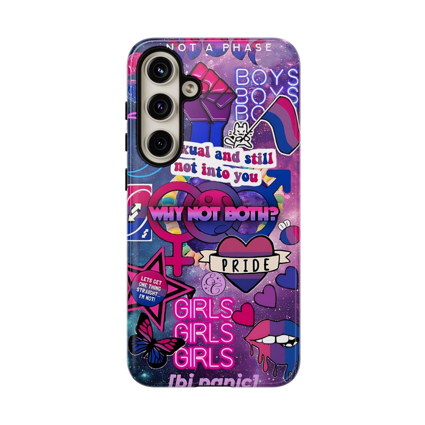 Bisexual Pop Art Tough Phone Case