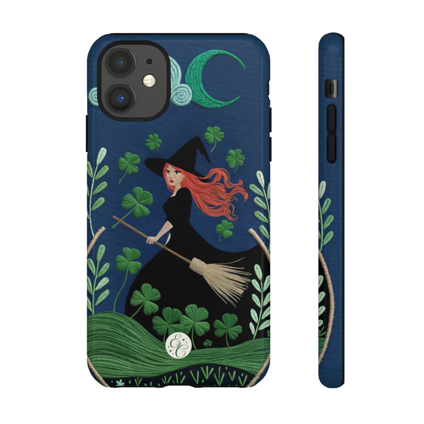 Irish Witch’s Moonlit Stroll Tough Phone Case