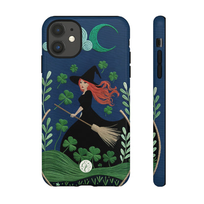 Irish Witch’s Moonlit Stroll Tough Phone Case