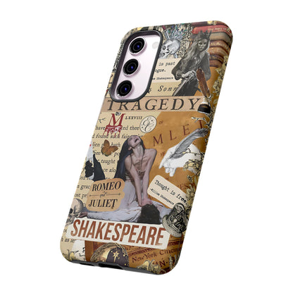 Shakespeare Tragedy Collage Tough Phone Case