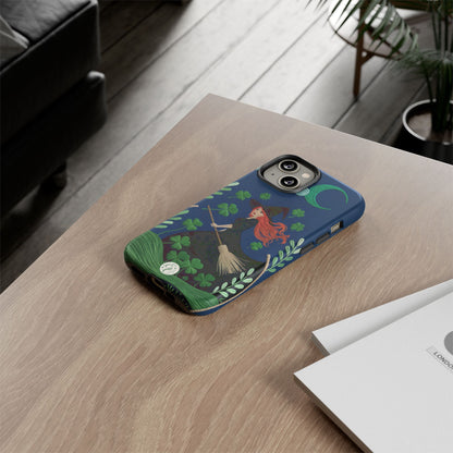 Irish Witch’s Moonlit Stroll Tough Phone Case