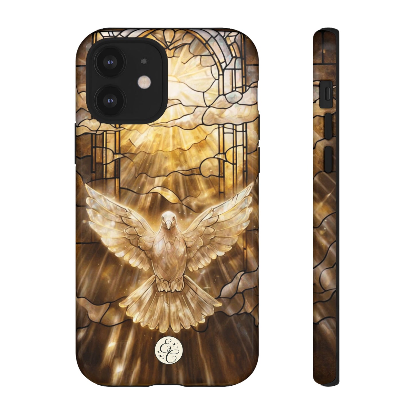 Holy Spirit Stained Glass Tough Phone Case