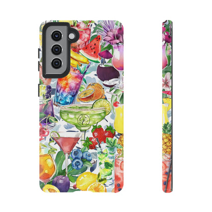 Summer Drinks Tough Phone Case