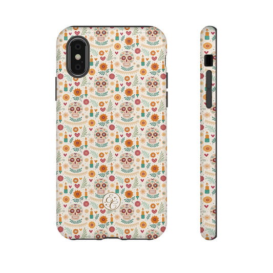 Boho Day of the Dead Tough Phone Case