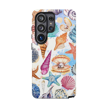 Colorful Sea Shells Tough Phone Case