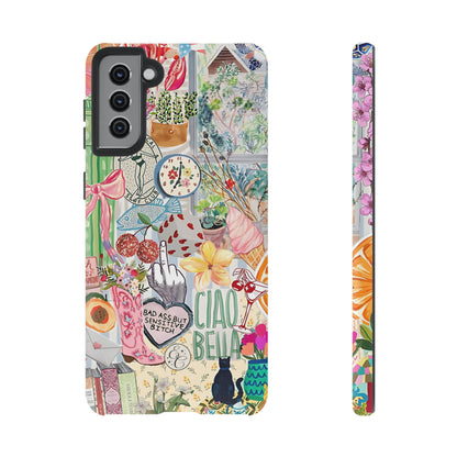 Coquette Art Collage Tough Phone Case