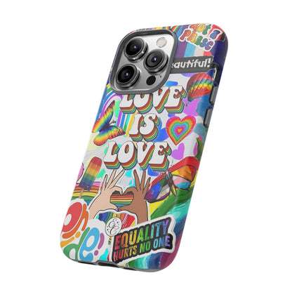 Colorful LGBTQIA Pride Tough Phone Case