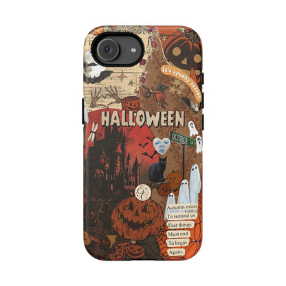 Spooky Season Vintage Collage Phone Case