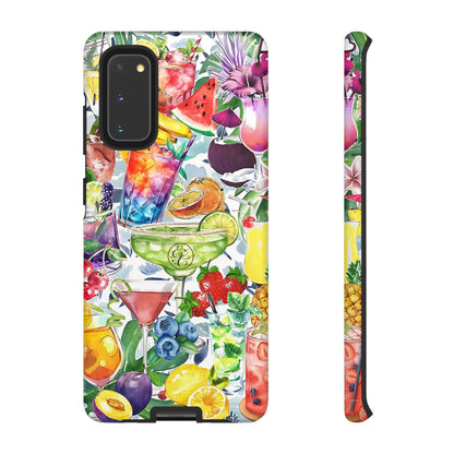 Summer Drinks Tough Phone Case