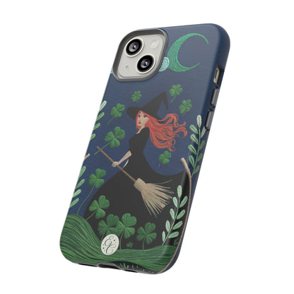 Irish Witch’s Moonlit Stroll Tough Phone Case