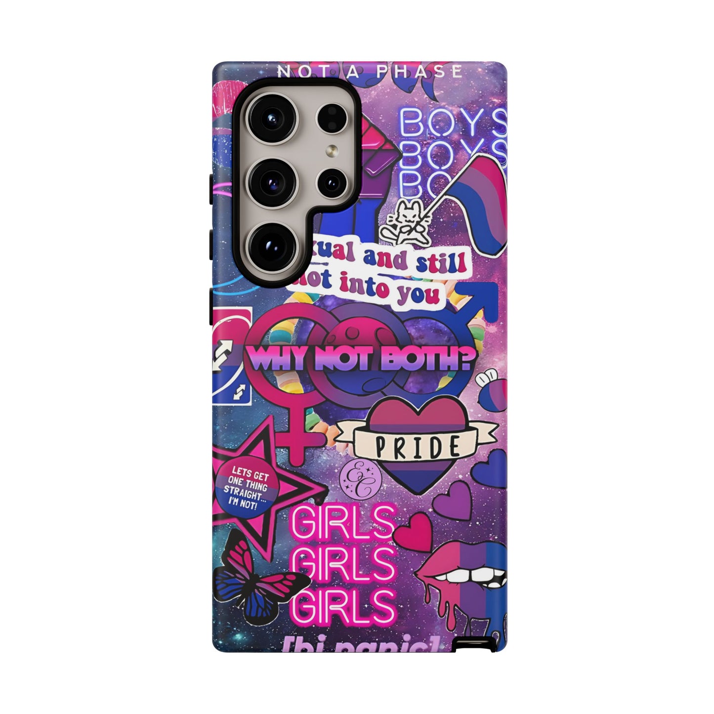 Bisexual Pop Art Tough Phone Case