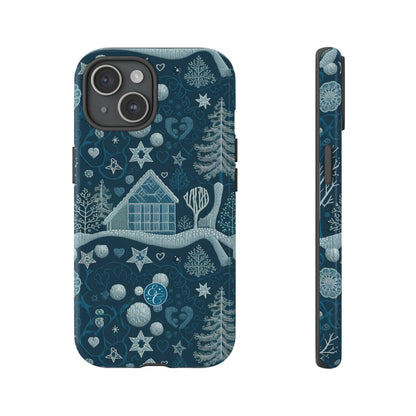 Winter Wonderland Pattern Tough Phone Case