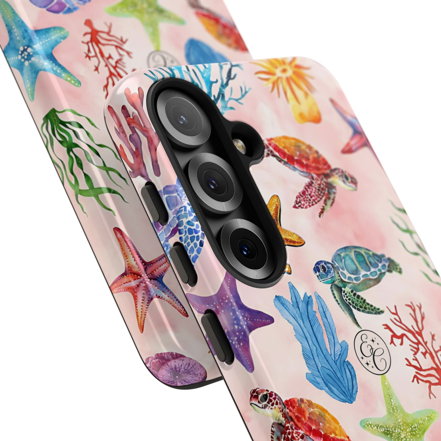 Colorful Marine Life Tough Phone Case