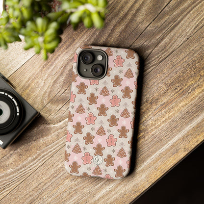 Gingerbread Men & Xmas Tree Pattern Phone Case