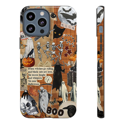 Halloween Spooky Collage Tough Phone Case