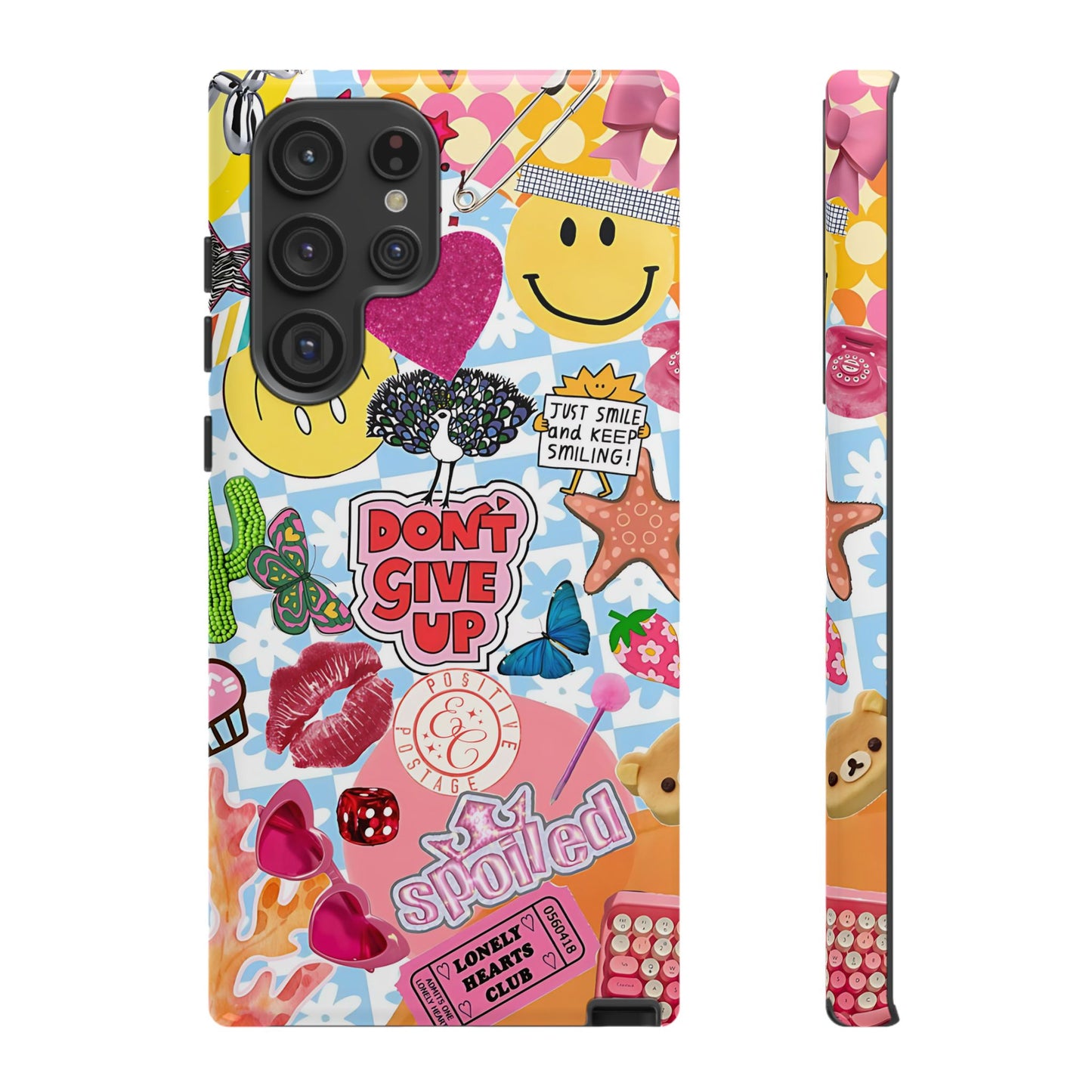 Pop Art Collage Tough Phone Case