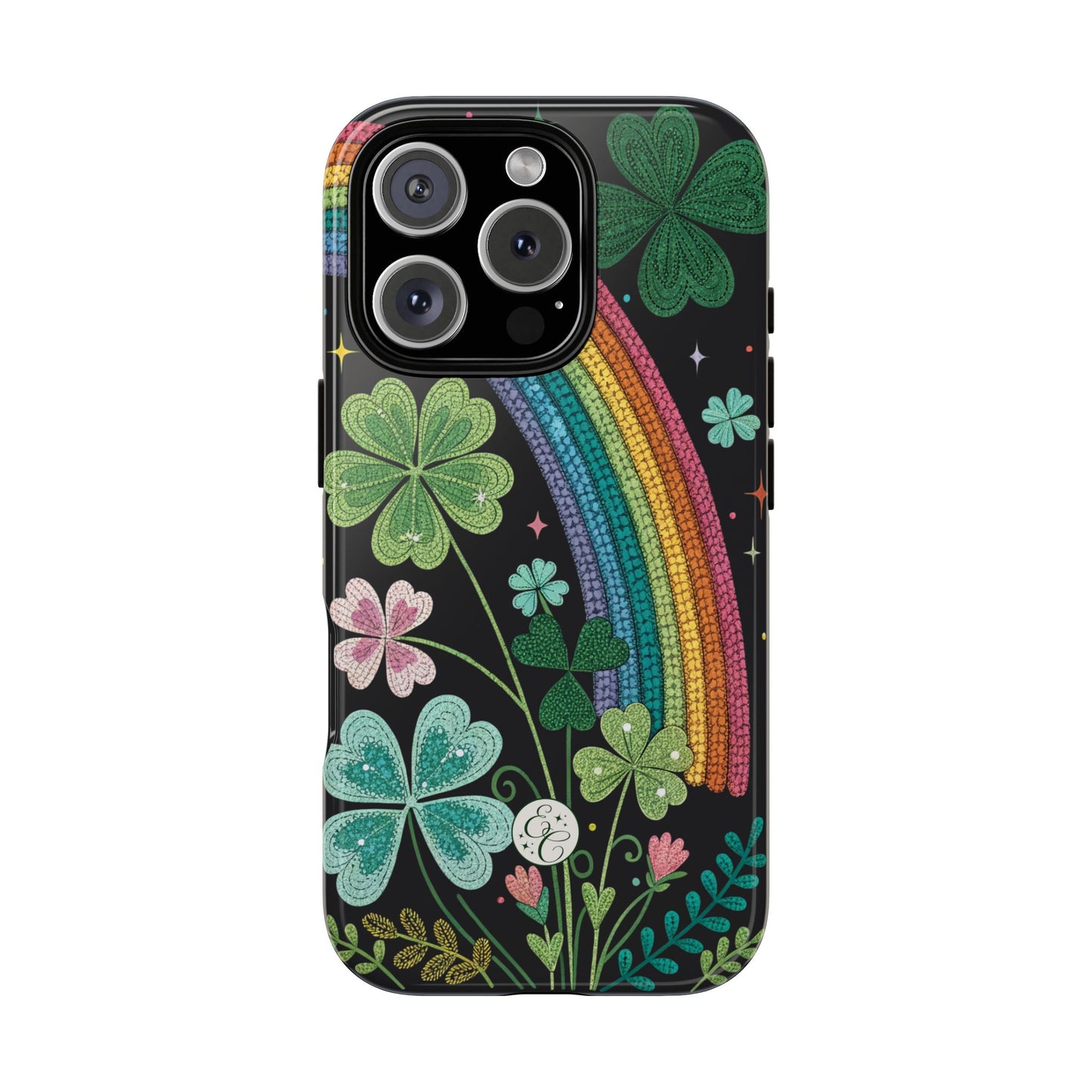 Rainbow & Shamrock Tough Phone Case