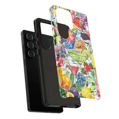 Summer Drinks Tough Phone Case