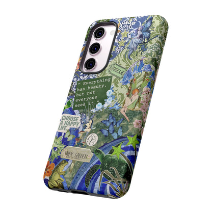 Fairy Garden Collage Tough Phone Case