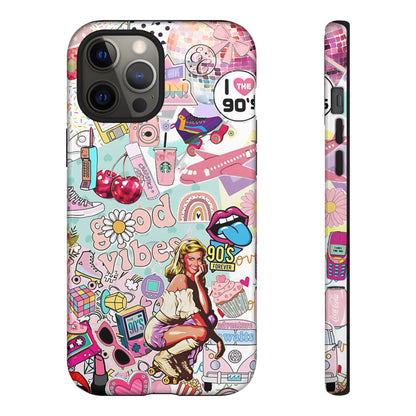 90s Nostalgia Collage Tough Phone Case